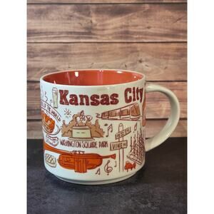 Starbucks Kansas City Been There Series Ceramic Coffee Mug Cup14 Oz NIB